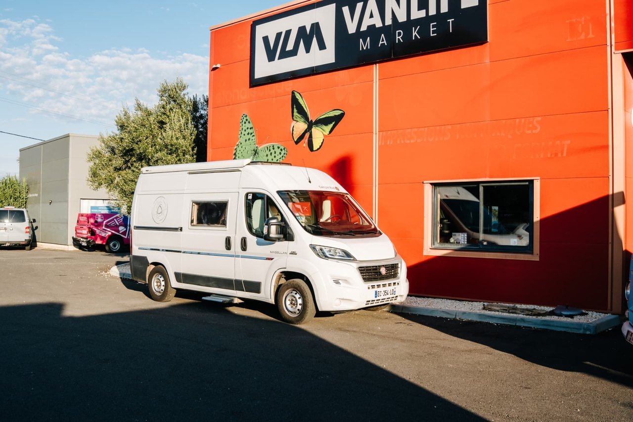 Fiat Ducato Campérêve Magellan 540 — 2016 — 130 ch — 4 places — VASP — parc VLM Select