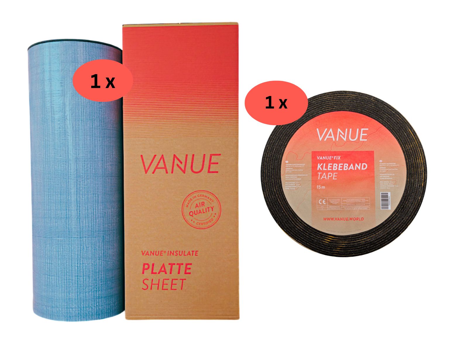 Pack Isolation Van VANUE - Kit Complet Auto-Adhésif Thermique & Phonique