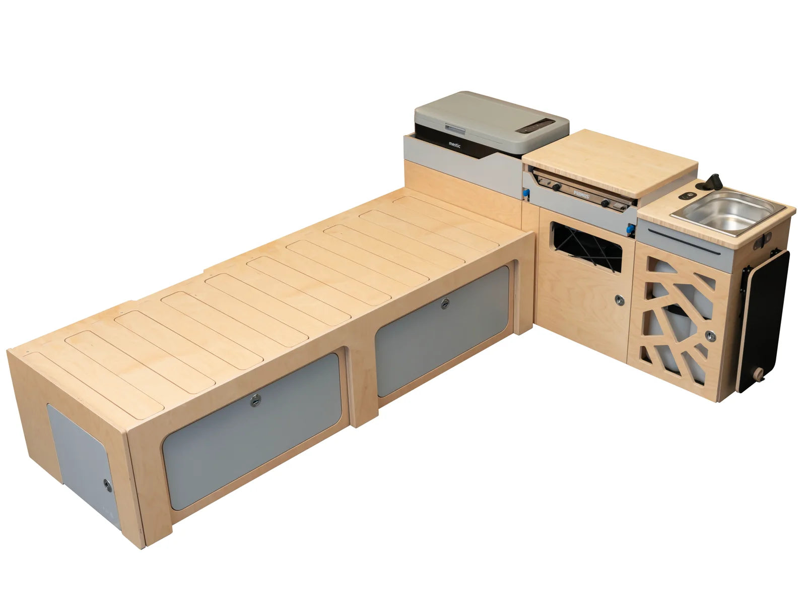 Kit Hornet FLV Van | Aménagement Van (Lit Peigne & Cuisine)