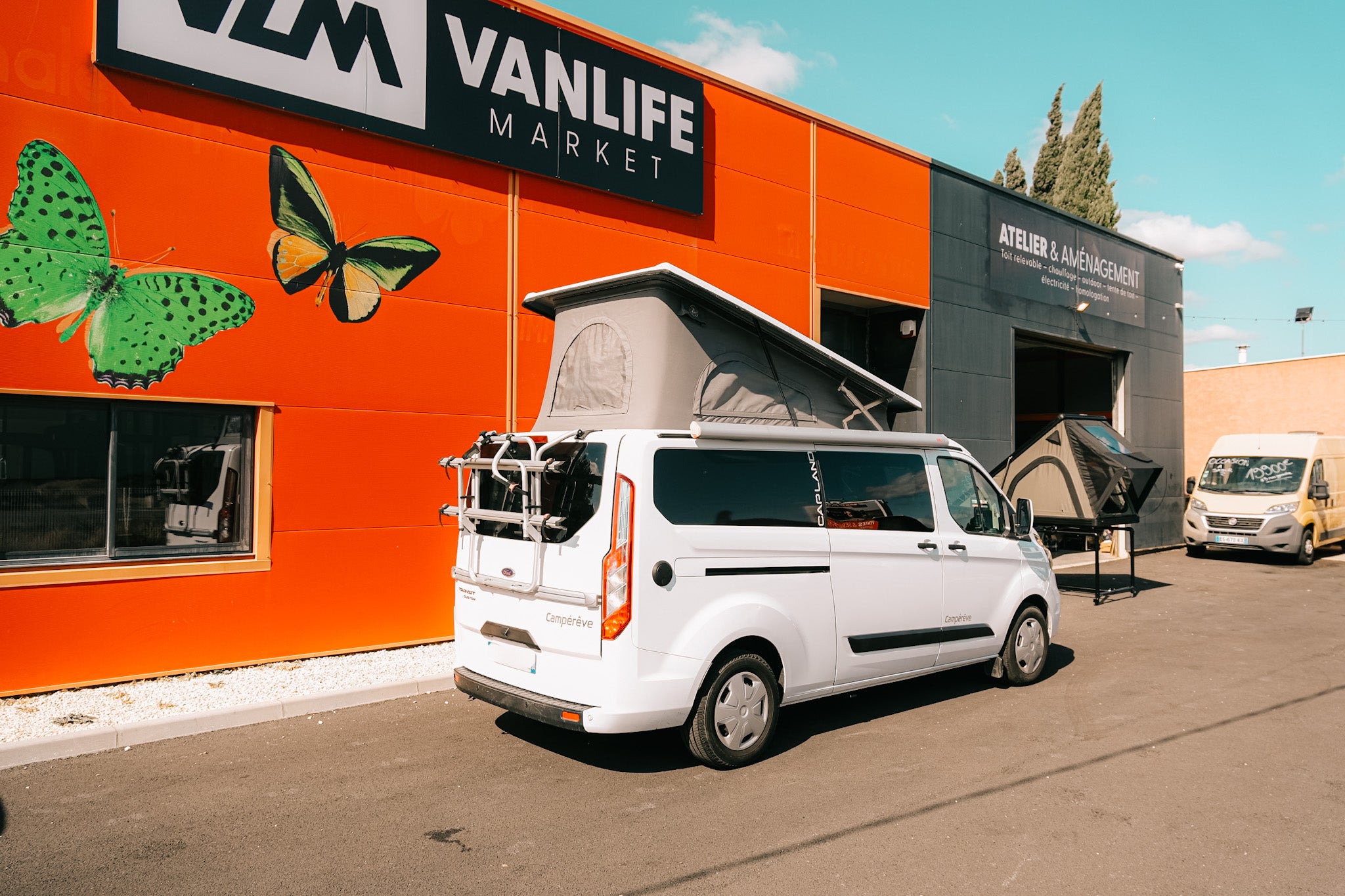 Ford Custom Campérêve Capland L2H1- 34 384 KMS – 4 Personnes - Garantie 6 mois