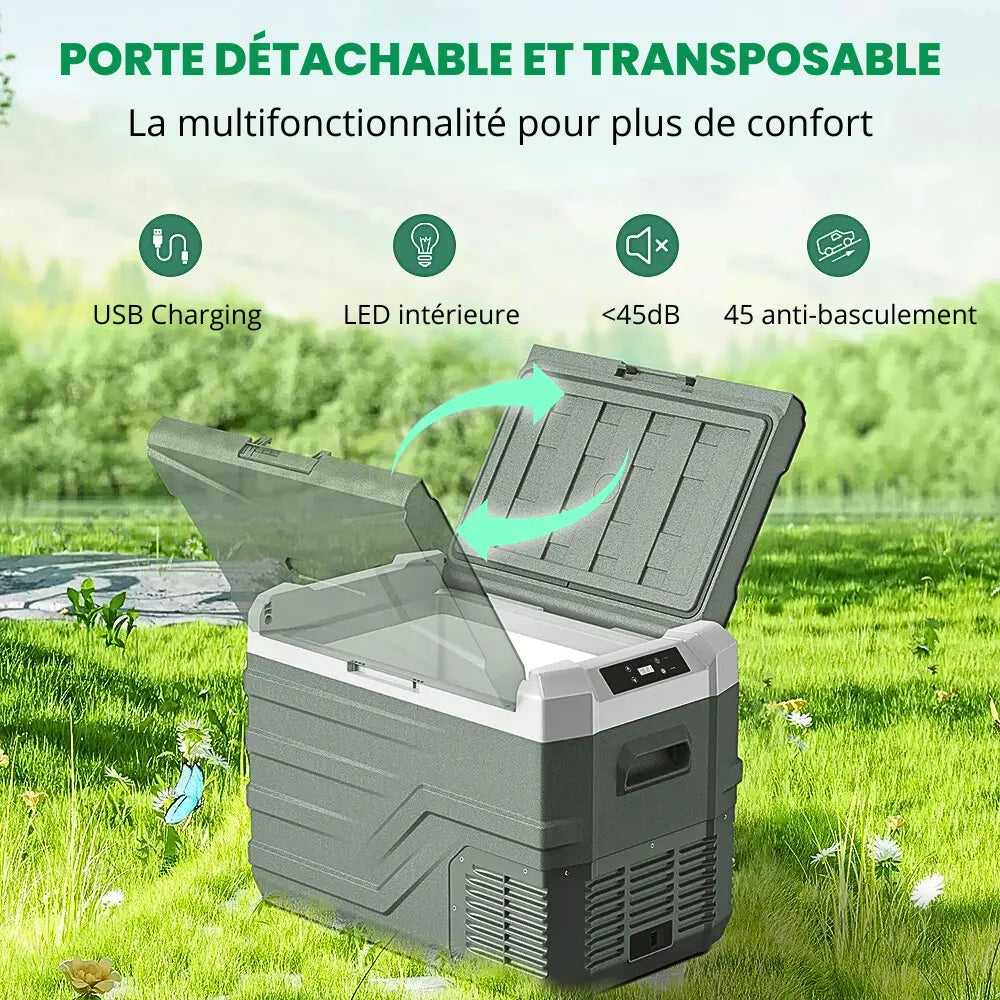 Glacière à Compression Alpicool NLS (20L/30L/40L) - Frigo 12V 24V