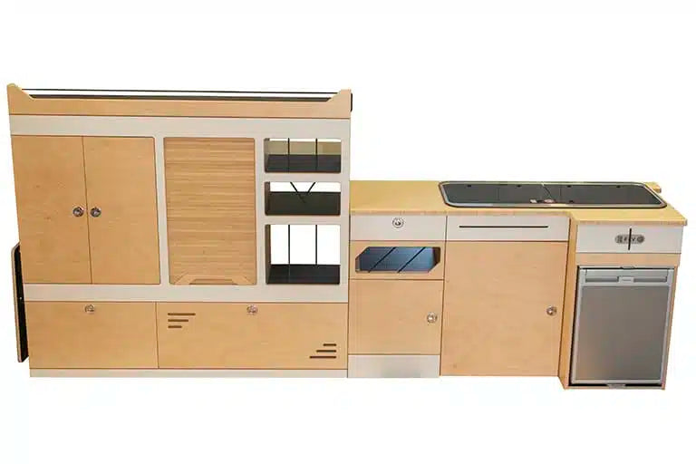 Kit Travel | Aménagement Latéral Familial VASP (Cuisine & Colonne)