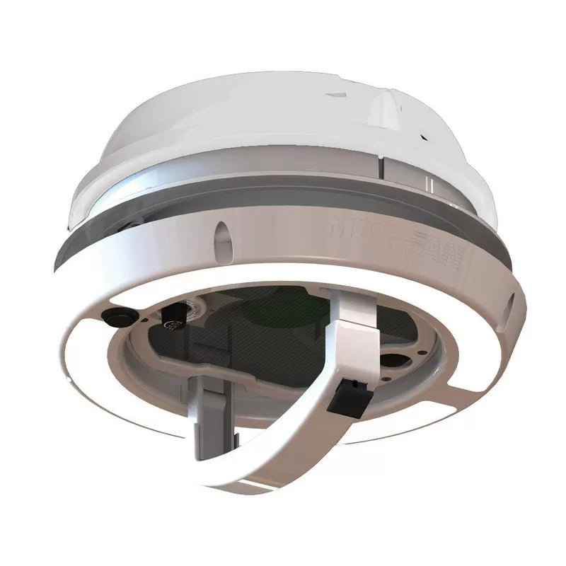 MaxxFan DOME PLUS (BLANC) - Aérateur de Toit Compact Anti-Humidité à LED - MAXXAIR