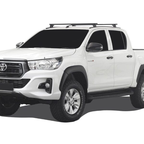 Kit de barres de toit pour une Toyota Hilux Revo DC (2016 - jusqu'à présent) / Rails AND Pieds