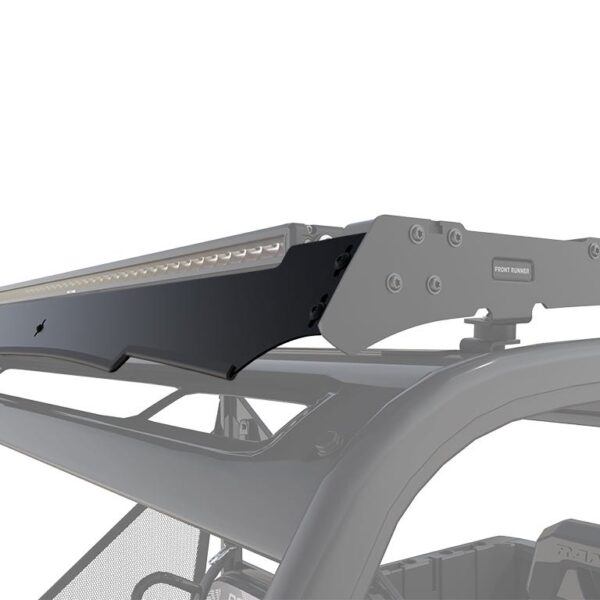 Déflecteur de vent de galerie Slimsport pour barre lumineuse 40in pour Polaris Ranger UTV (2018- jusqu'à présent)