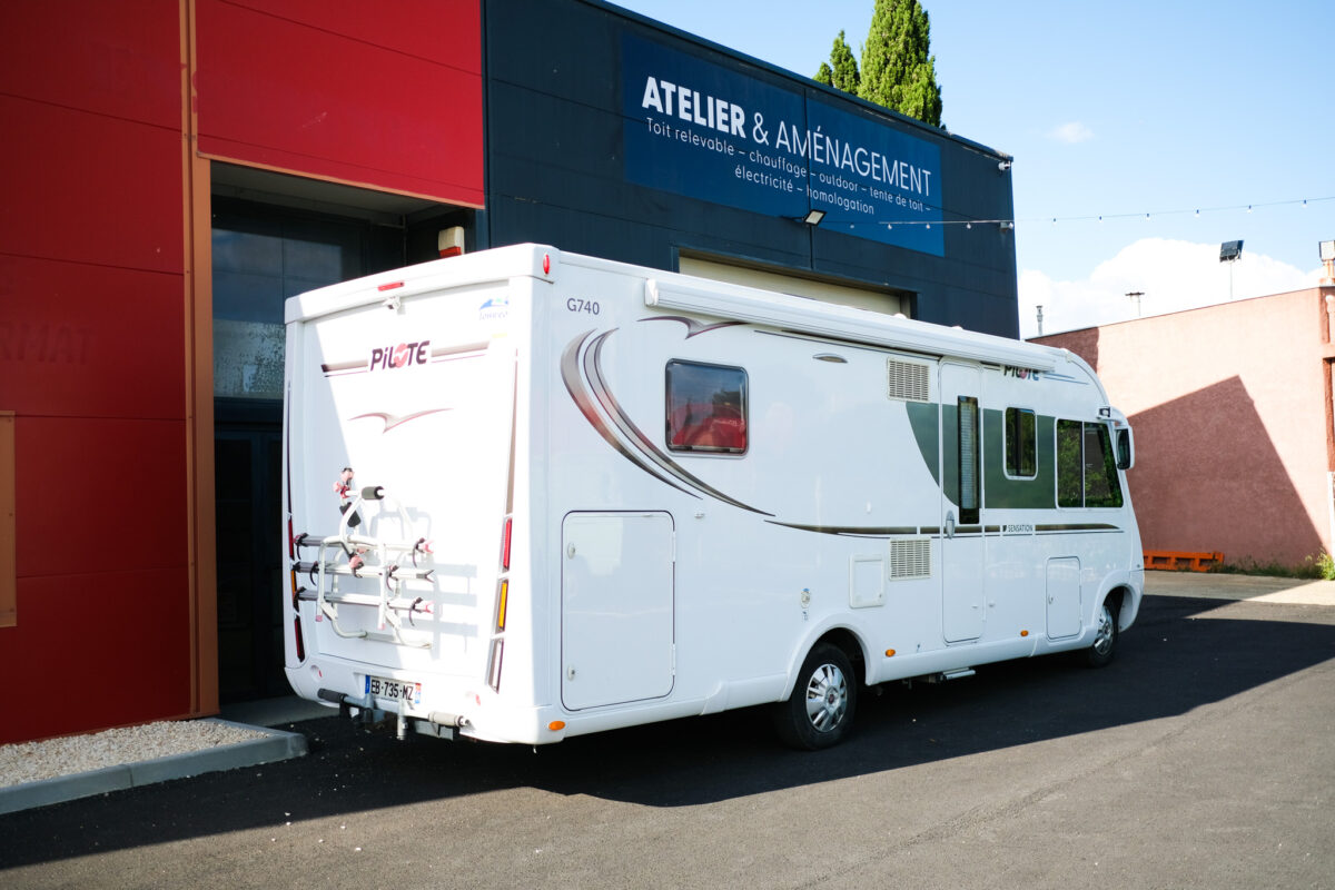 Pilote G740 Sensation – Fiat Ducato 130cv – 4 places – Aménagement haut de gamme – Image 3