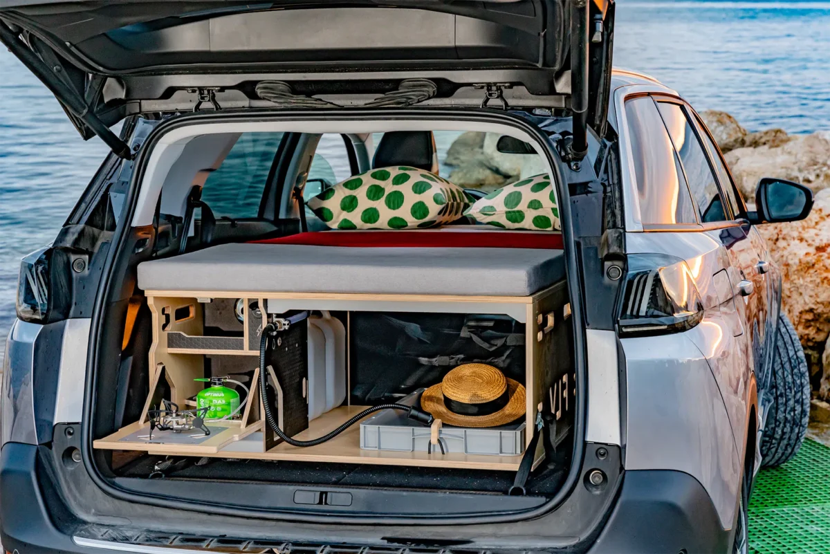 Hive Box Sea Mini – Camping-box compacte avec douchette et lit déployable – FLV Van – Image 11