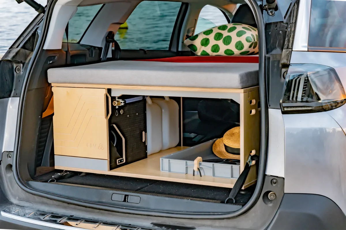 Hive Box Sea Mini – Camping-box compacte avec douchette et lit déployable – FLV Van – Image 12