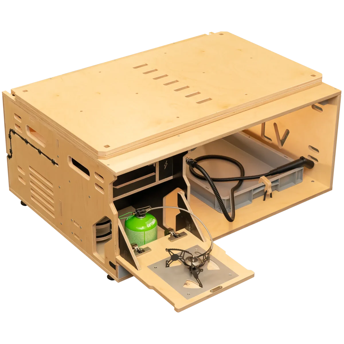 Hive Box Sea Mini – Camping-box compacte avec douchette et lit déployable – FLV Van – Image 5