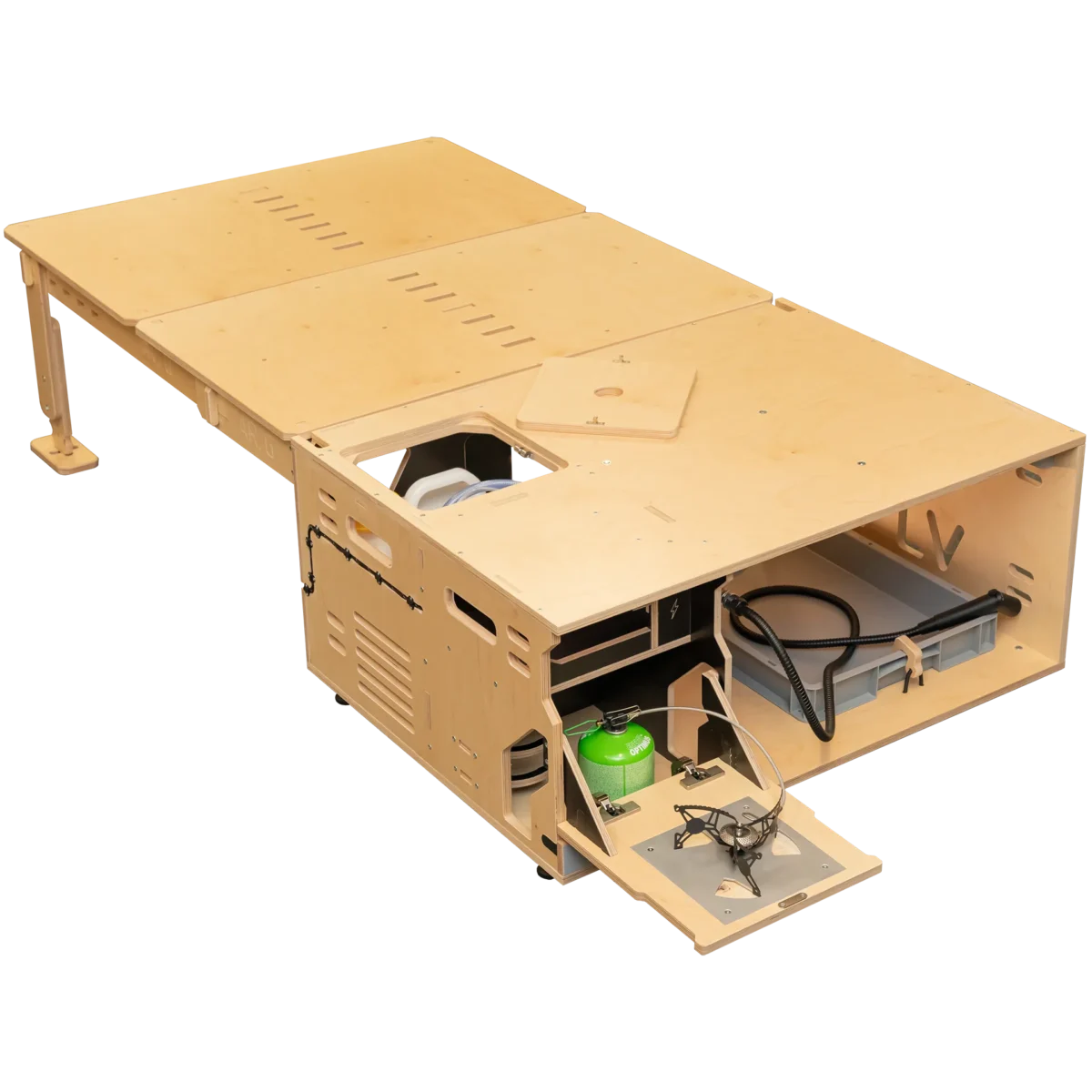 Hive Box Sea Mini – Camping-box compacte avec douchette et lit déployable – FLV Van – Image 2