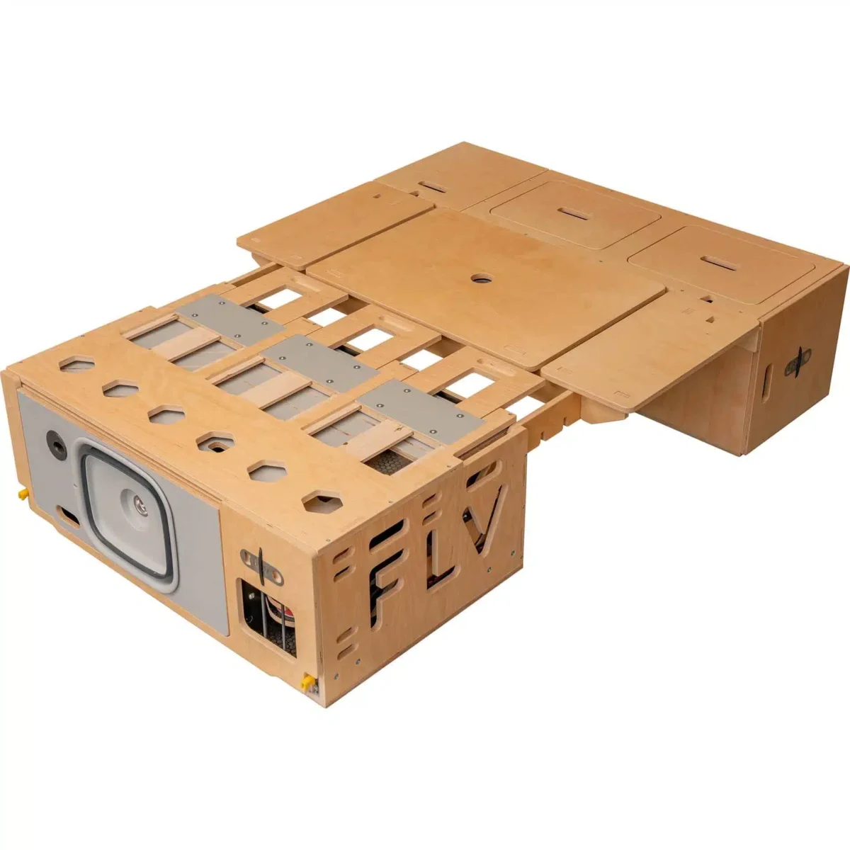Hive Box Bee – Malle de camping amovible pour SUV, 4x4 et grands breaks – FLV Van – Image 13