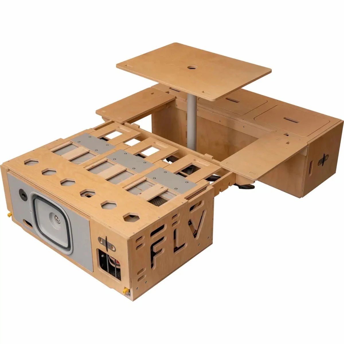Hive Box Bee – Malle de camping amovible pour SUV, 4x4 et grands breaks – FLV Van – Image 17